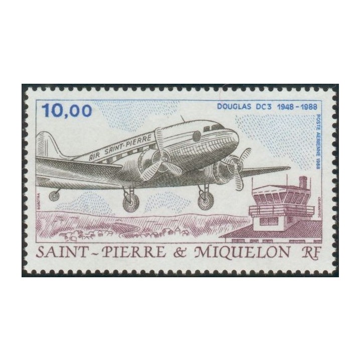 Saint-Pierre et Miquelon - Poste Aérienne 067