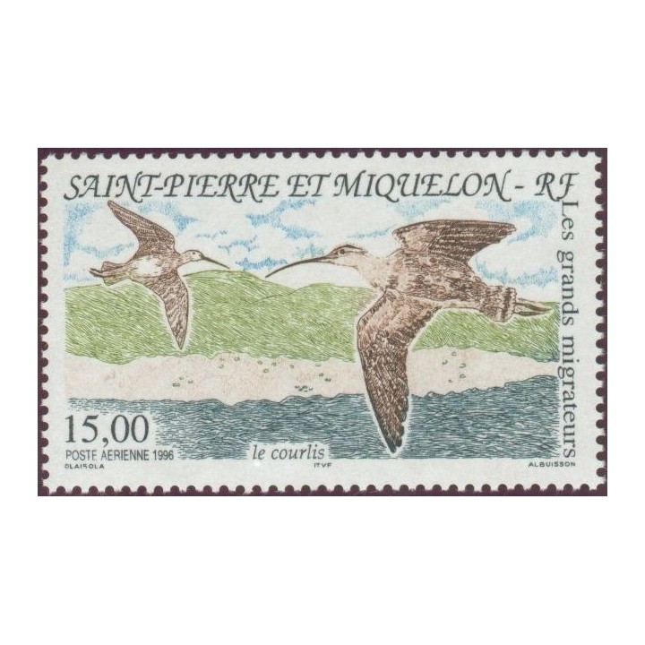Saint-Pierre et Miquelon - Poste Aérienne 075