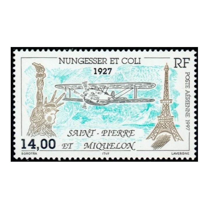 Saint-Pierre et Miquelon - Poste Aérienne 077