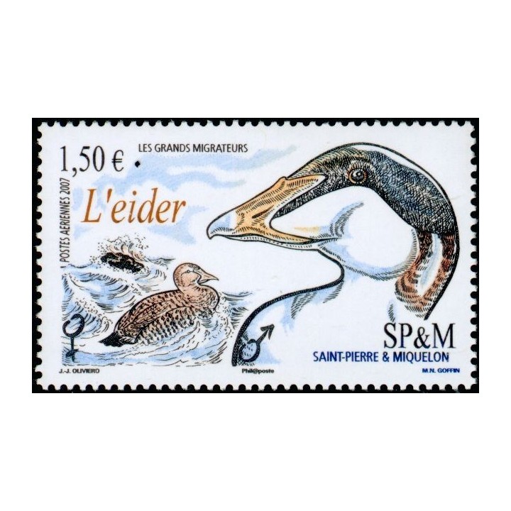 Saint-Pierre et Miquelon - Poste Aérienne 087