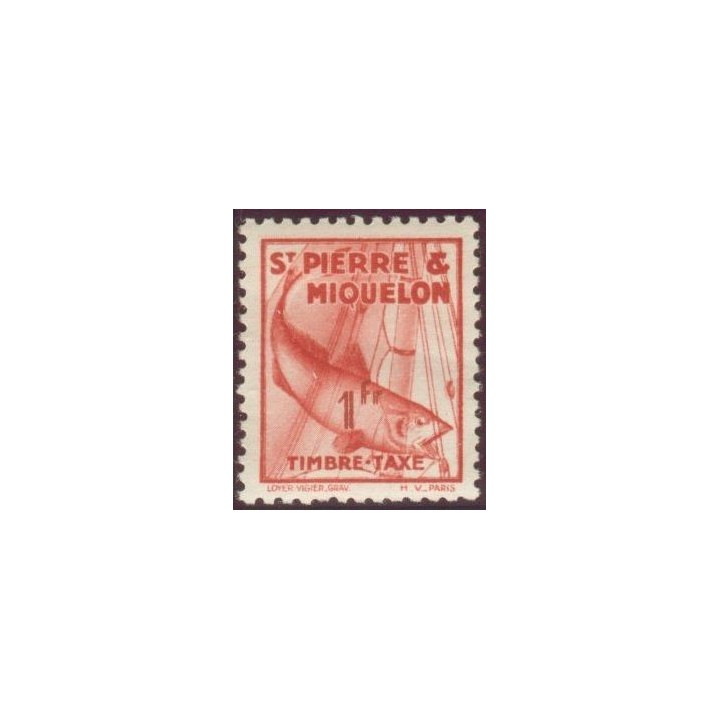 Saint-Pierre et Miquelon - Taxe 39