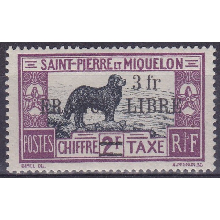 Saint-Pierre et Miquelon - Taxe 56a