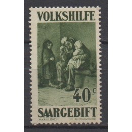 Timbre de collection Sarre - 132a