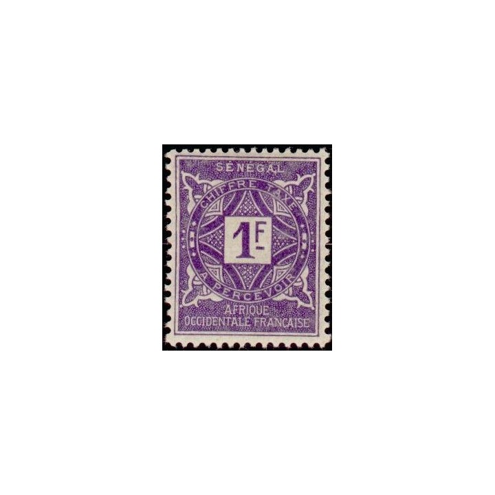 Senegal - Taxe 19