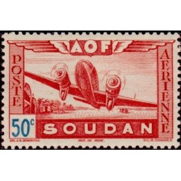 Soudan - Poste Aérienne 10