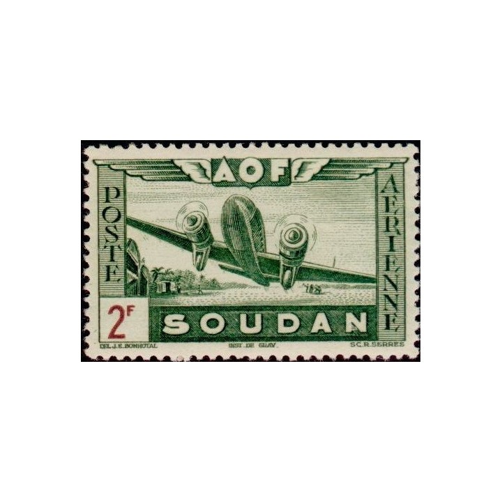 Soudan - Poste Aérienne 12