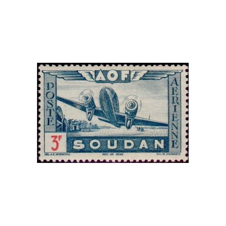 Soudan - Poste Aérienne 13