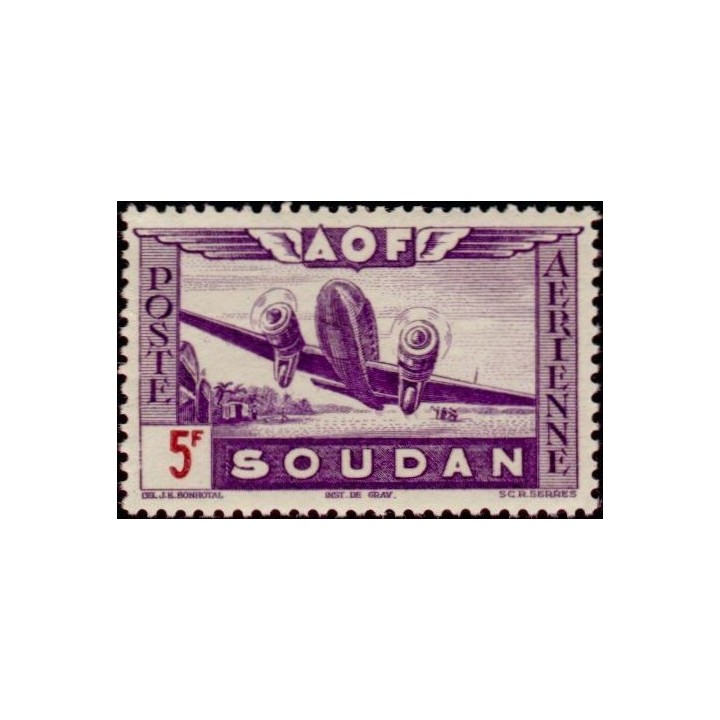 Soudan - Poste Aérienne 14