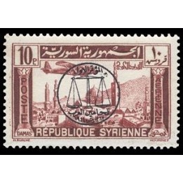 Syrie - Poste Aérienne 107