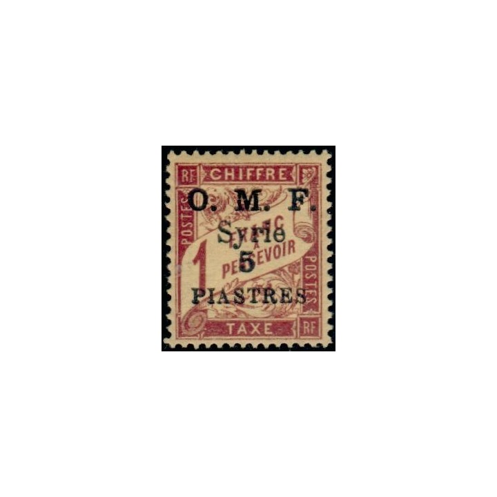 Syrie - Taxe 13