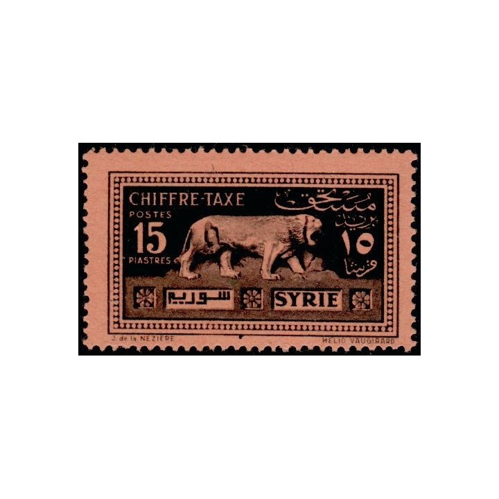 Syrie - Taxe 38