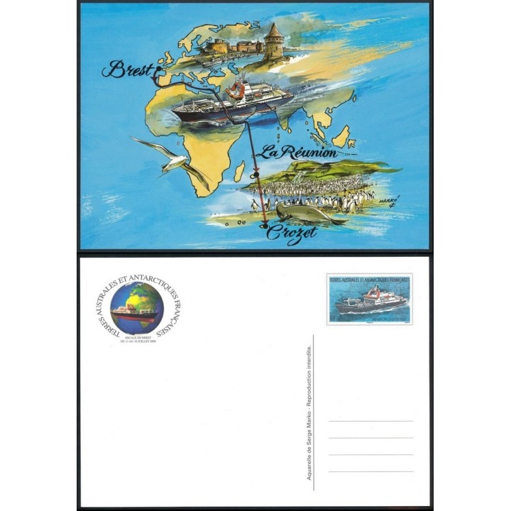 TAAF - Entier Postal 3CP
