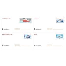 TAAF - Entier Postal Série 15E à 18E