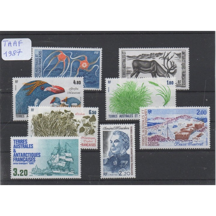 TAAF - Annee Complete 1987