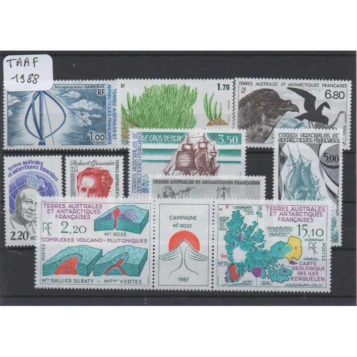 TAAF - Annee Complete 1988