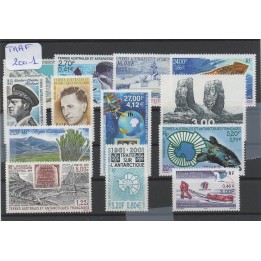 TAAF - Annee Complete 2001