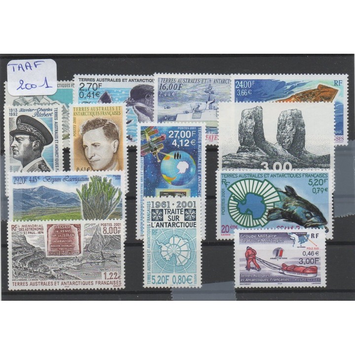 TAAF - Annee Complete 2001