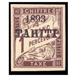 Tahiti - Taxe 25