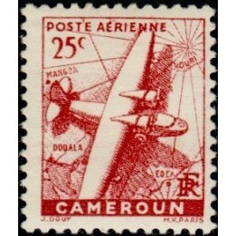 Cameroun - Poste Aérienne 01