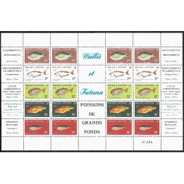 Wallis et Futuna - 259 à 263 - Feuille
