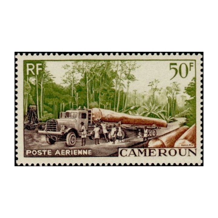 Cameroun - Poste Aérienne 46