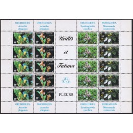 Wallis et Futuna - 286 à 289 - Feuille