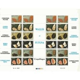 Wallis et Futuna - 360 à 365 - Feuille