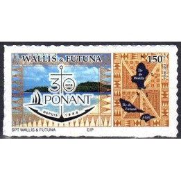 Wallis et Futuna - 896A Autoadhésif « 30 ans du Ponant »