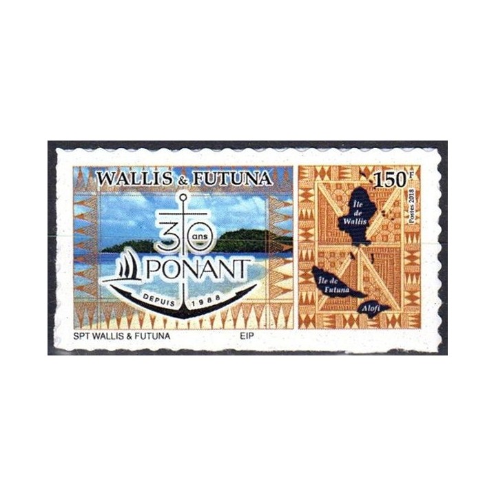 Wallis et Futuna - 896A Autoadhésif « 30 ans du Ponant »