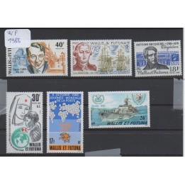 Wallis et Futuna - Annee Complete 1988