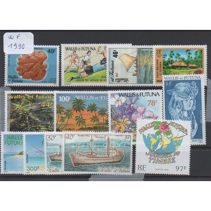Wallis et Futuna - Annee Complete 1990