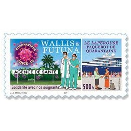 Wallis et Futuna - 930 Autoadhésif « Le Laperouse paquebot de quarantaine »