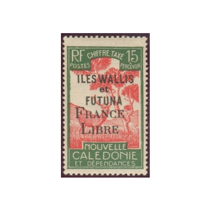 Wallis et Futuna - Taxe 28