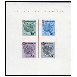 Wurtemberg - Bloc Feuillet 1