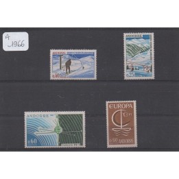 Andorre Francais - Année Complète 1966