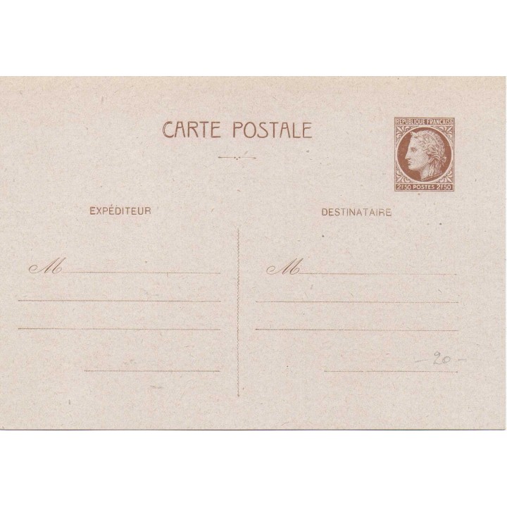 France - Entier Postal 0681-CP2