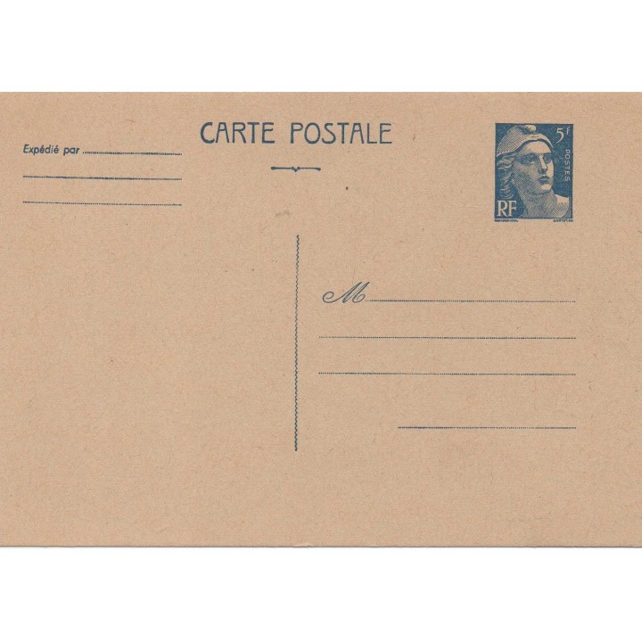 France - Entier Postal 0719B-CP1