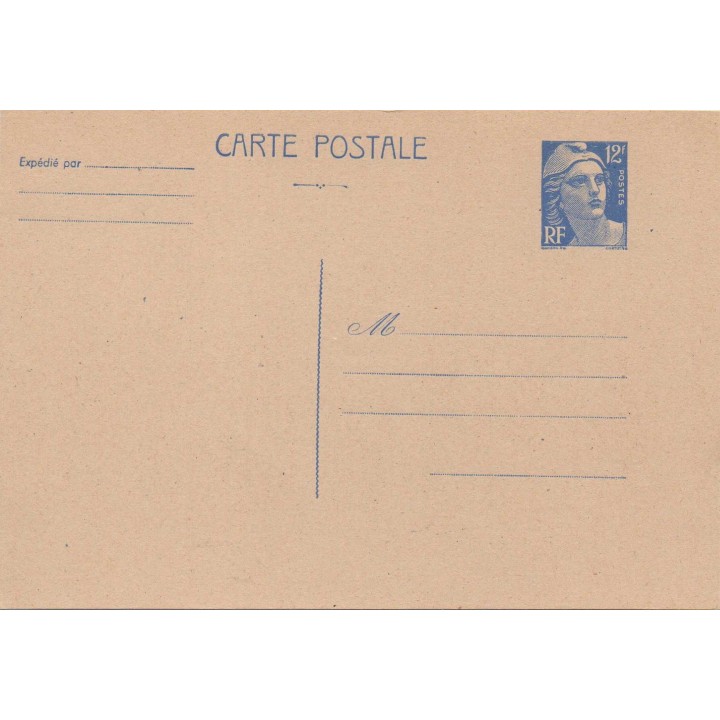 France - Entier Postal 0812-CP1