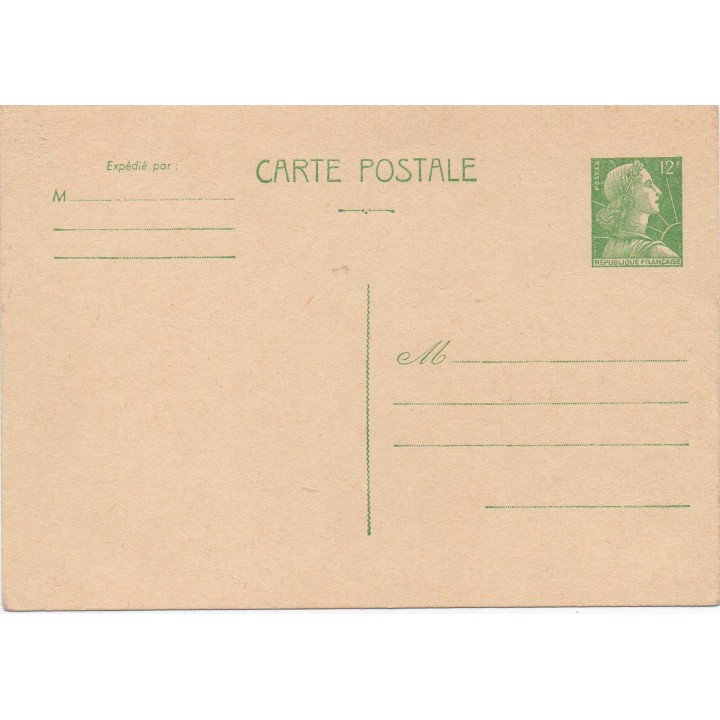 France - Entier Postal 1010-CP1