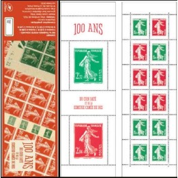 France - Carnet C1530 100 ans de la Semeuse - Hors Abonnement