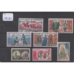 Andorre Francais - Année Complète 1963-64