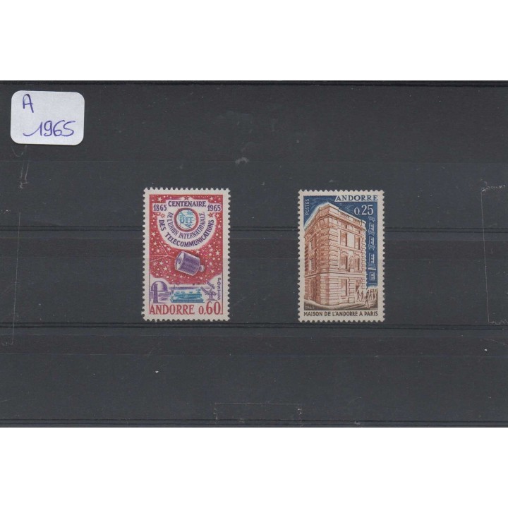 Andorre Francais - Année Complète 1965