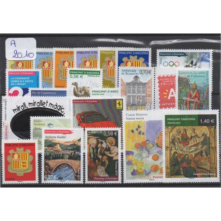 Andorre Francais - Année Complète 2010