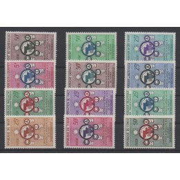Grandes séries coloniales 1960 - 10eme Anniversaire du C.C.T.A du Sahara