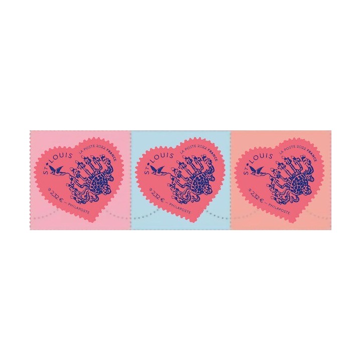 Timbre de collection France - 5553 Triptyque