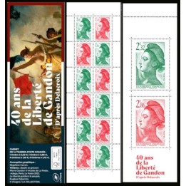 France - Carnet C1531 40 ans de la Liberté de Gandon - Hors Abonnement