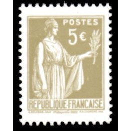 France - 5634 Timbre à 5€ issu Bloc Paix de Laurens - Salon d\'automne Paris 2022 - Hors Abonnement