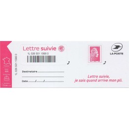 France - Autoadhésif LS7 Lettre Suivie 20g \"PHILAPOSTE\"
