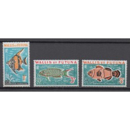Wallis et Futuna - Taxe 37a, 38a et 39a