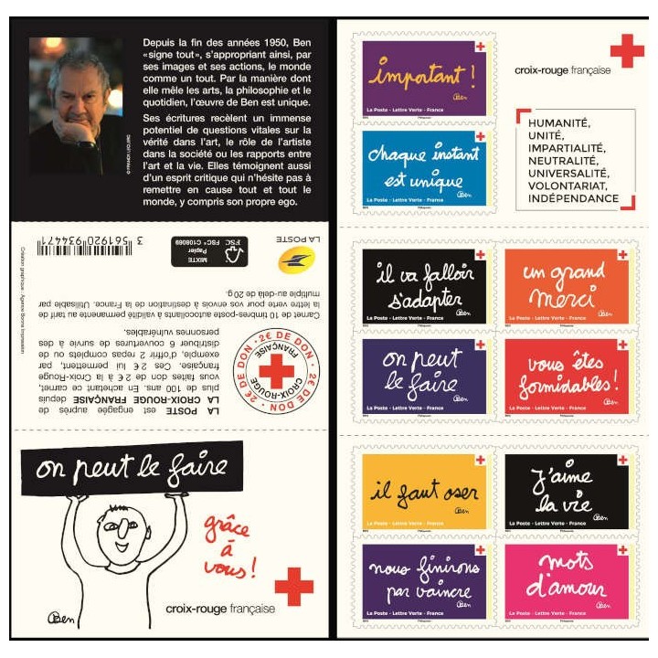 France - Autoadhésif Carnet BC1979